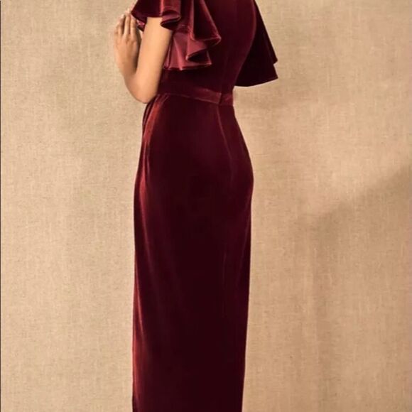 BHLDN Dover  Velvet Dress size 4 - Picture 4 of 16